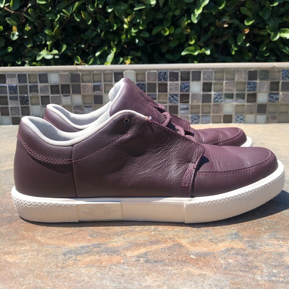 *SOLD* Jordan V.5 Low Deep Burgundy Brown Leather Sz 9.5 - Picture 3 of 10